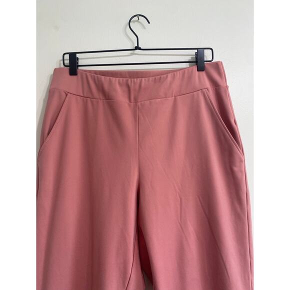 Stylish Muted Pink Pull-On Ankle Pants - Size Large - Picture 5 of 12